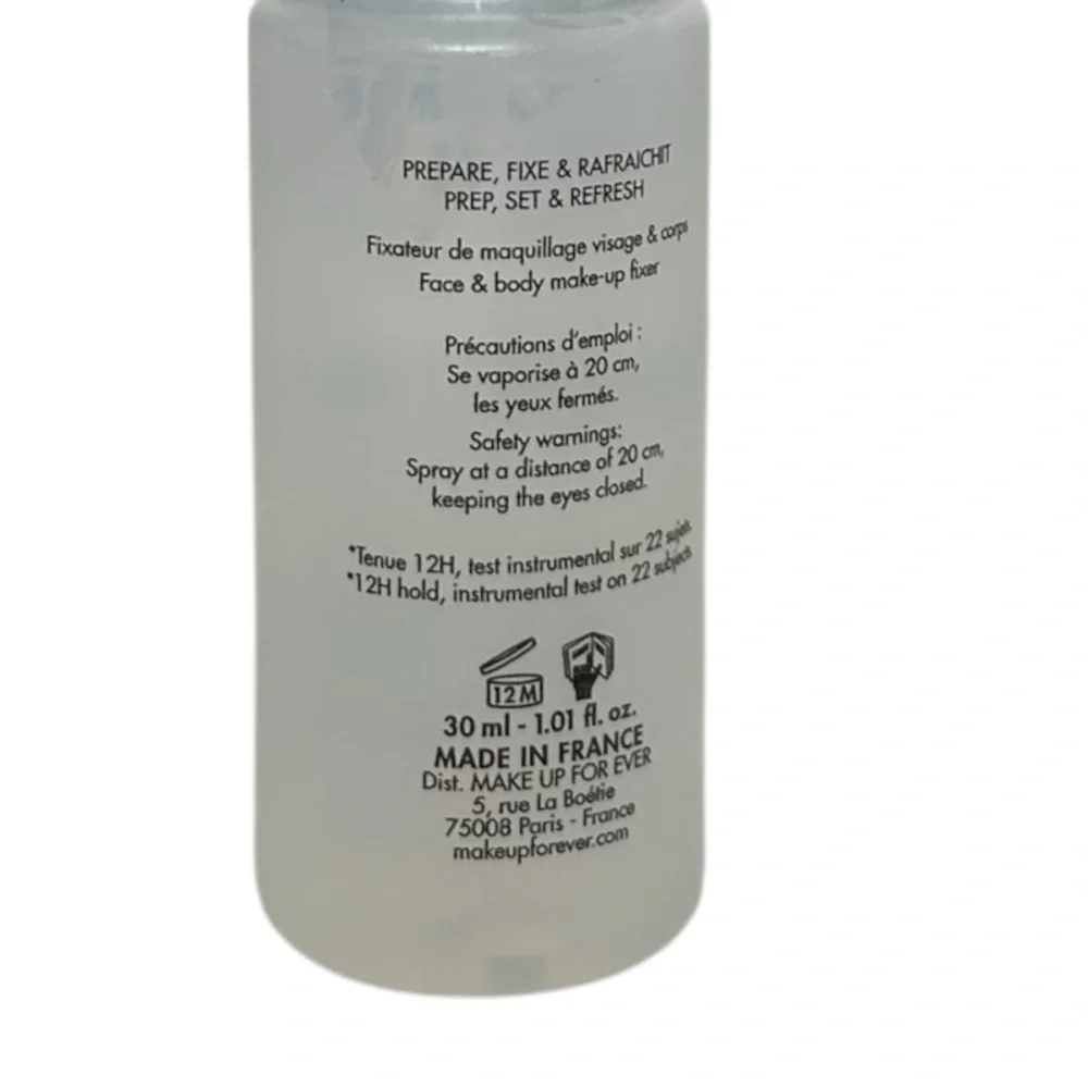 Make Up For Ever Mist & Fix Hydrating Setting Makeup spray Travel Size 30mL